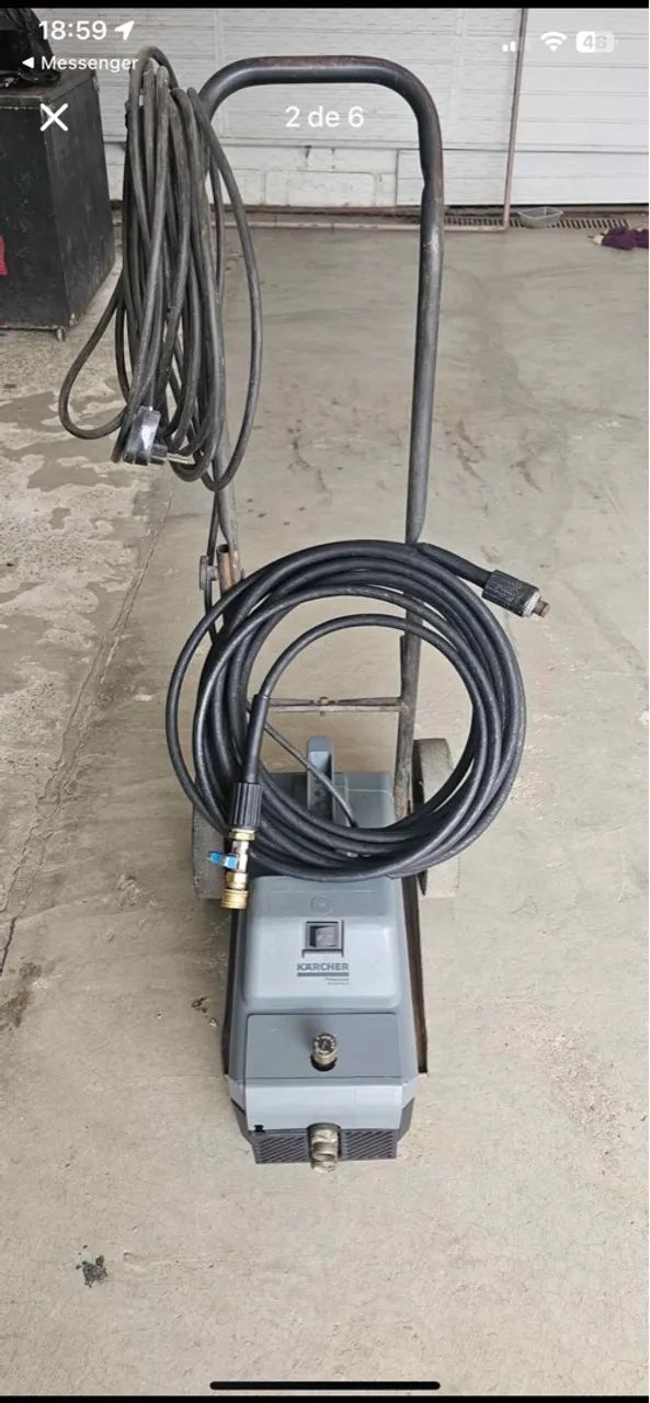 Lavadora de Alta Pressão Karcher 585 - Foto 5