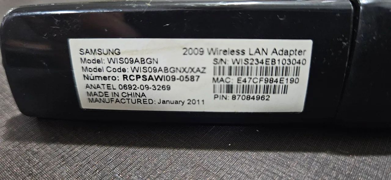 Adaptador Wi-fi Samsung Lan Wis09abgn. - Foto 3