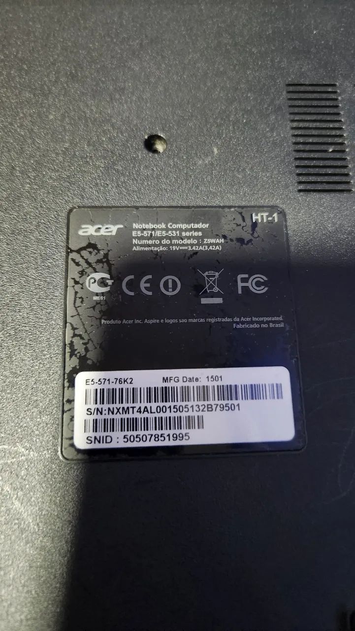 Notebook for parts removal.64312422914433121