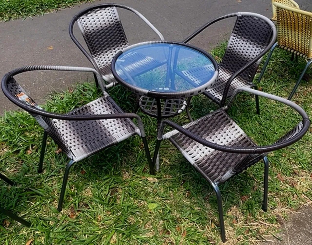 Conjunto De Cadeira Fixa - Pronta entrega.