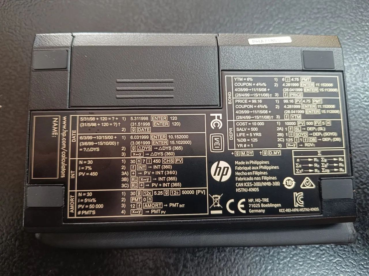 Calculadora financeira HP 12C  - Foto 4