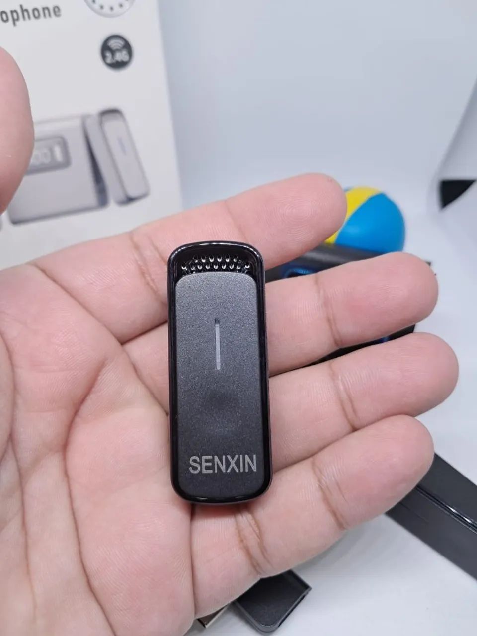 Promoção!!! Microfone Lapela Sem Fio Tipo C SX88 SENXIN - Foto 3