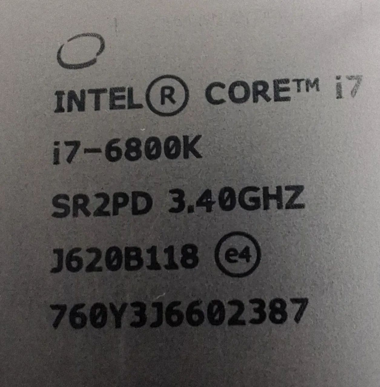 Processador I7 - 6800K - Foto 3