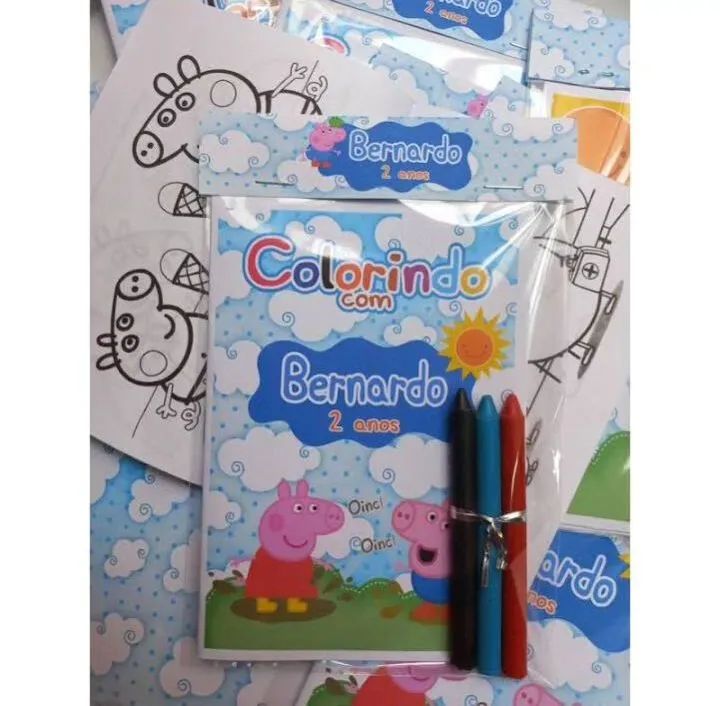 Revistinha para Colorir Personalizada - Foto 5