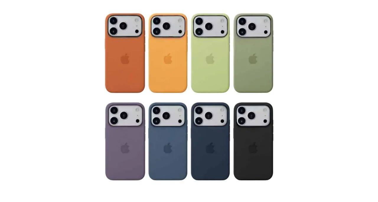 Case iPhone 17 Pro Emborrachada Aveludada Consulte Cores Pelo Chat