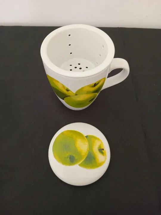 Caneca com infusor para chá - Foto 4