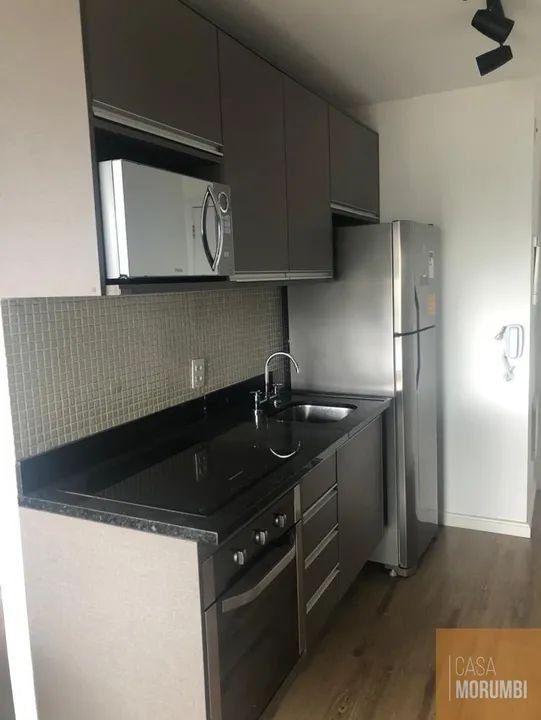 Apartamento Studio 40m² 1 dormitório 1 Vaga ao lado da estação do metro campo belo com vis