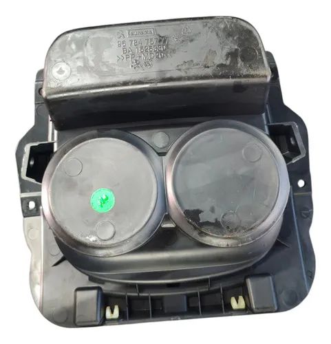 Porta Copos Moldura Console Peugeot 208 2014 2015 A 2018 Preto - Foto 3