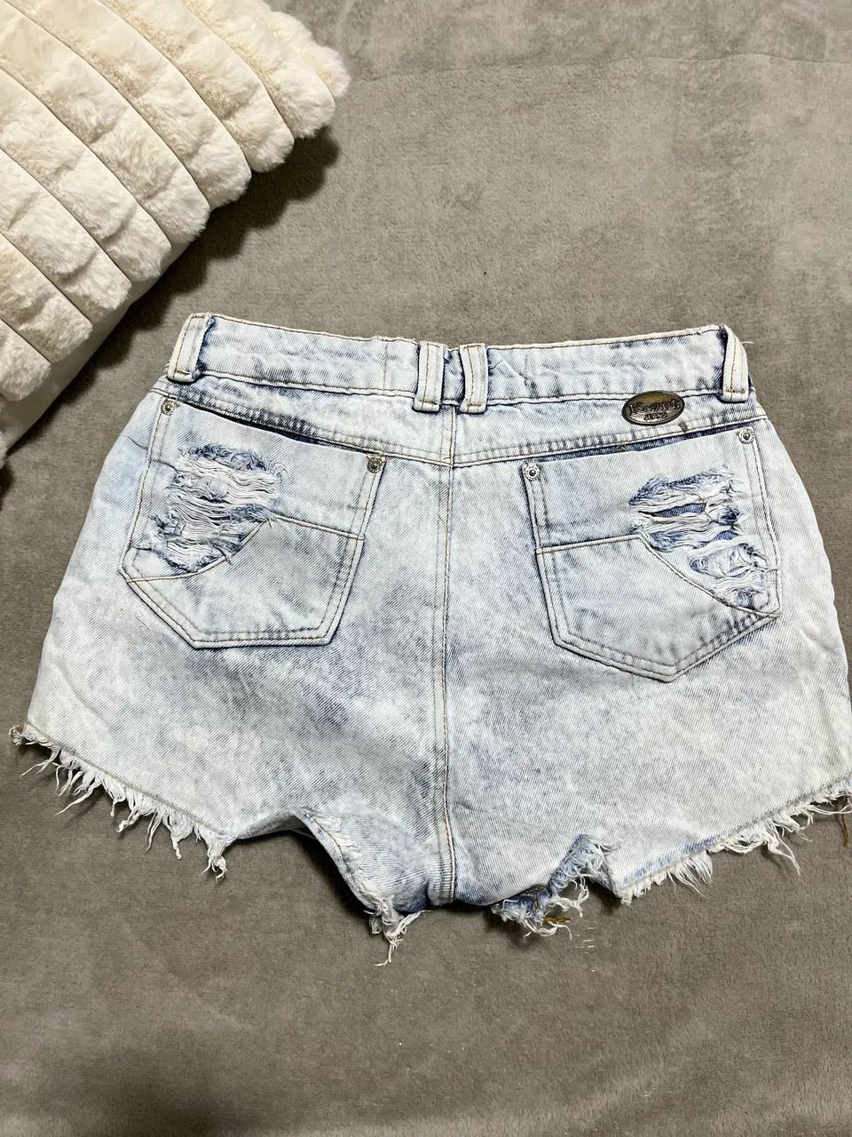 Shorts jeans feminino - Foto 2