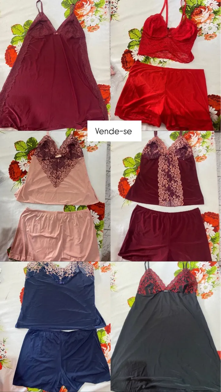 Conjuntos de Lingerie Delicados e Charmosos