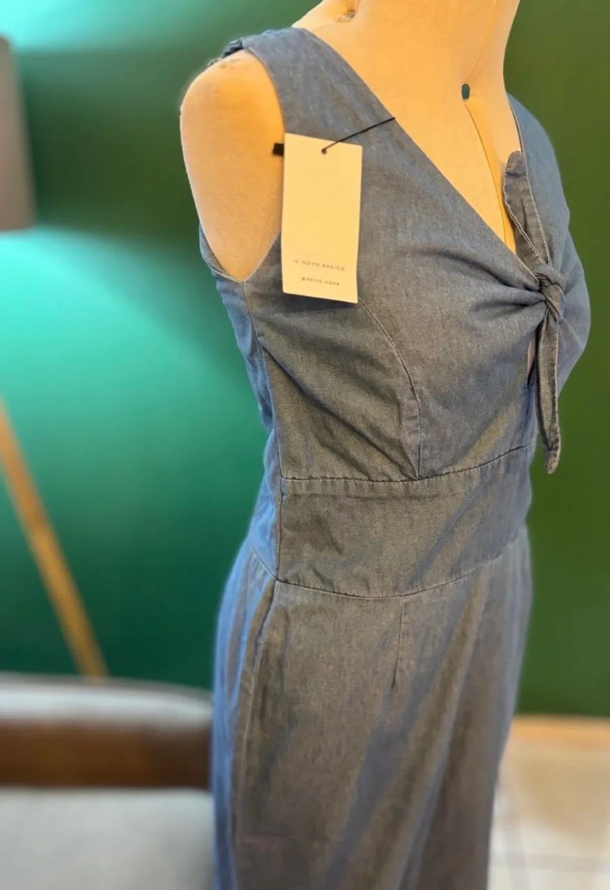 Macacão jeans  - Foto 3