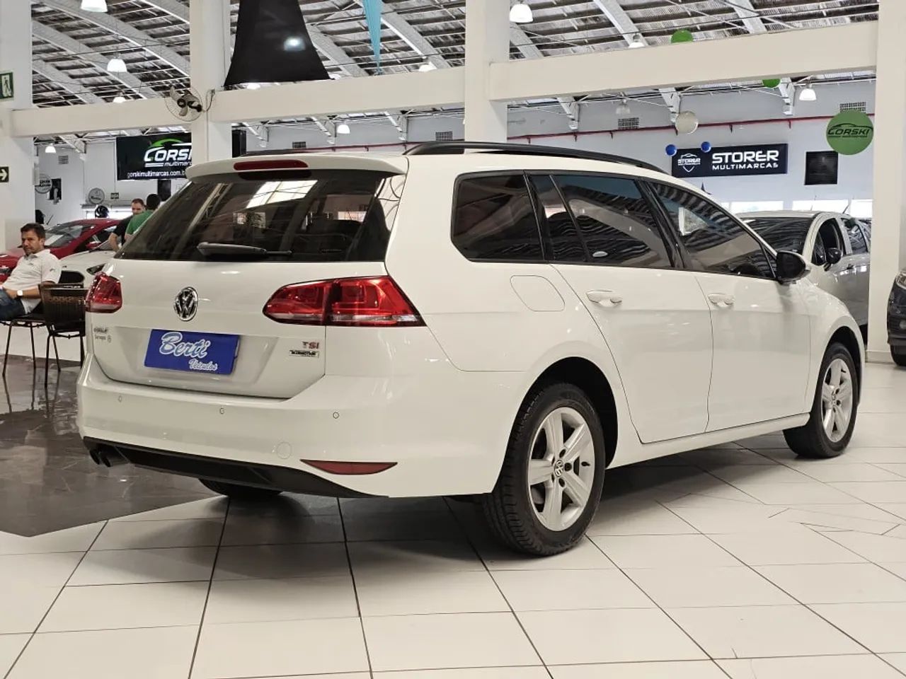 VOLKSWAGEN GOLF 1.4 TSI VARIANT COMFORTLINE 16V GASOLINA 4P AUTOMÁTICO - Foto 4