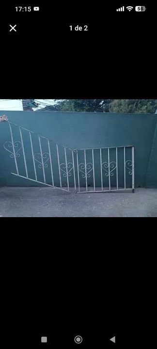 Grade em ferro para jardim - Foto 2