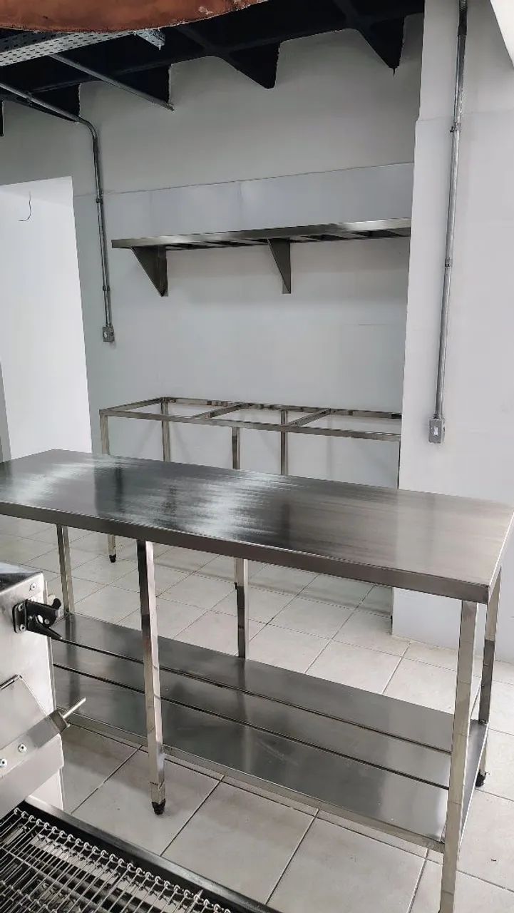 Coifa  em inox bancada em inox pia de inox   - Foto 4