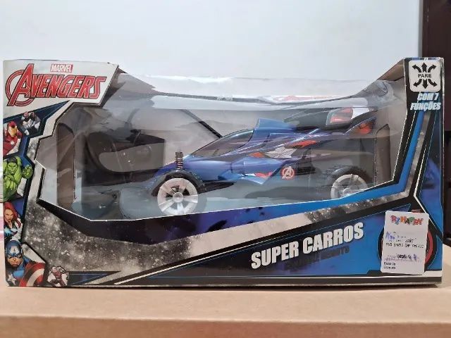 Carro Controle Remoto Marvel Capitão América -7 Funções - NOVO ORIGINAL