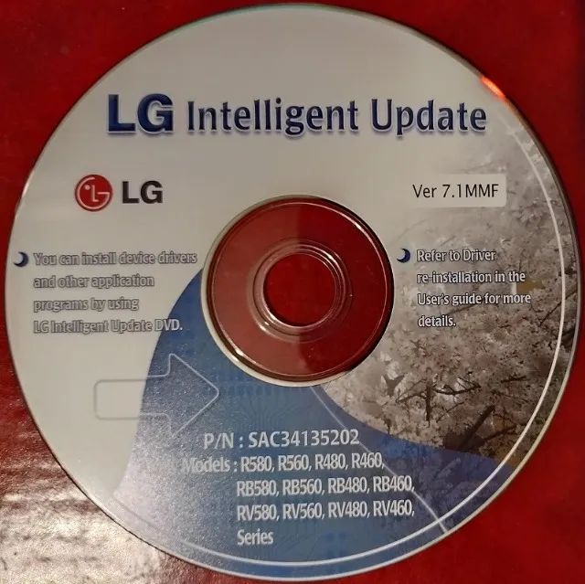 CD-ROM LG Intelligent Update Ver 7.1MNF 