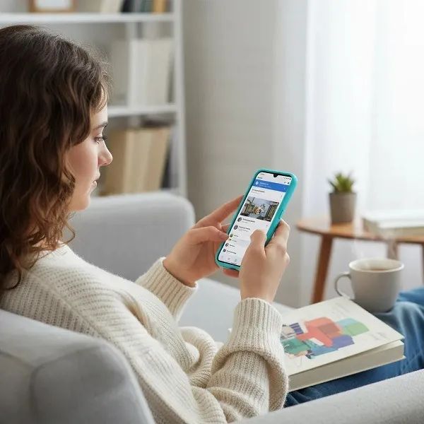 Case para Celular Samsung Galaxy A26 Azul - Foto 2