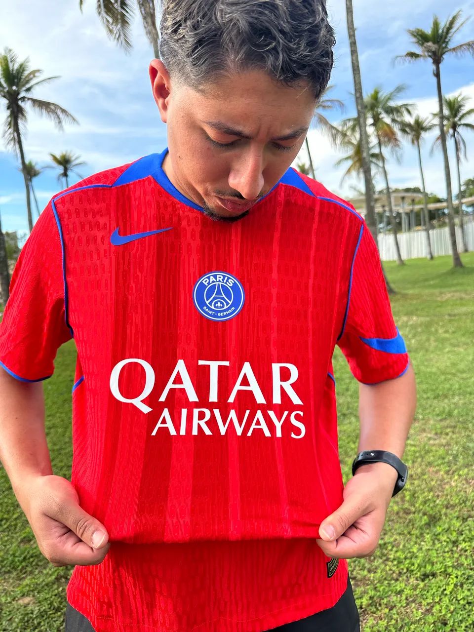 Camisa PSG Total 90 - Modelo jogador