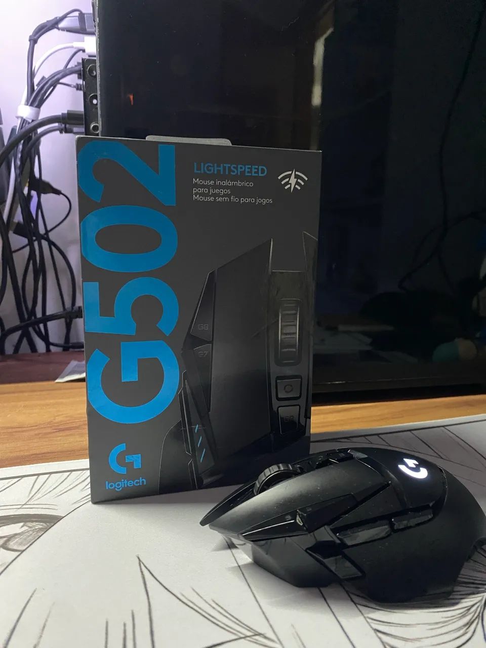 MOUSE LOGITECH G502 LIGHTSPEED - Foto 3