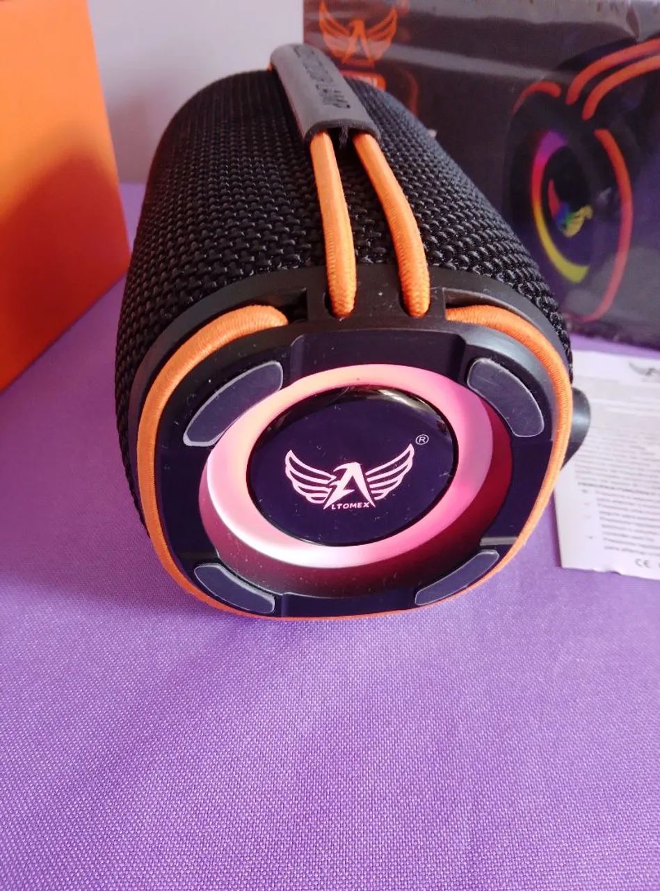 Caixinha de som Bluetooth Anatel Aprovada  Som top - Foto 5