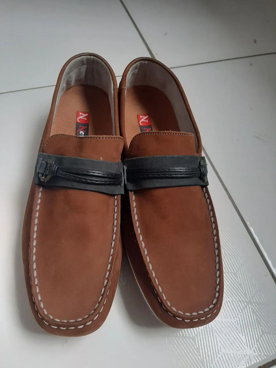 Sapato Casual Marrom - Foto 2