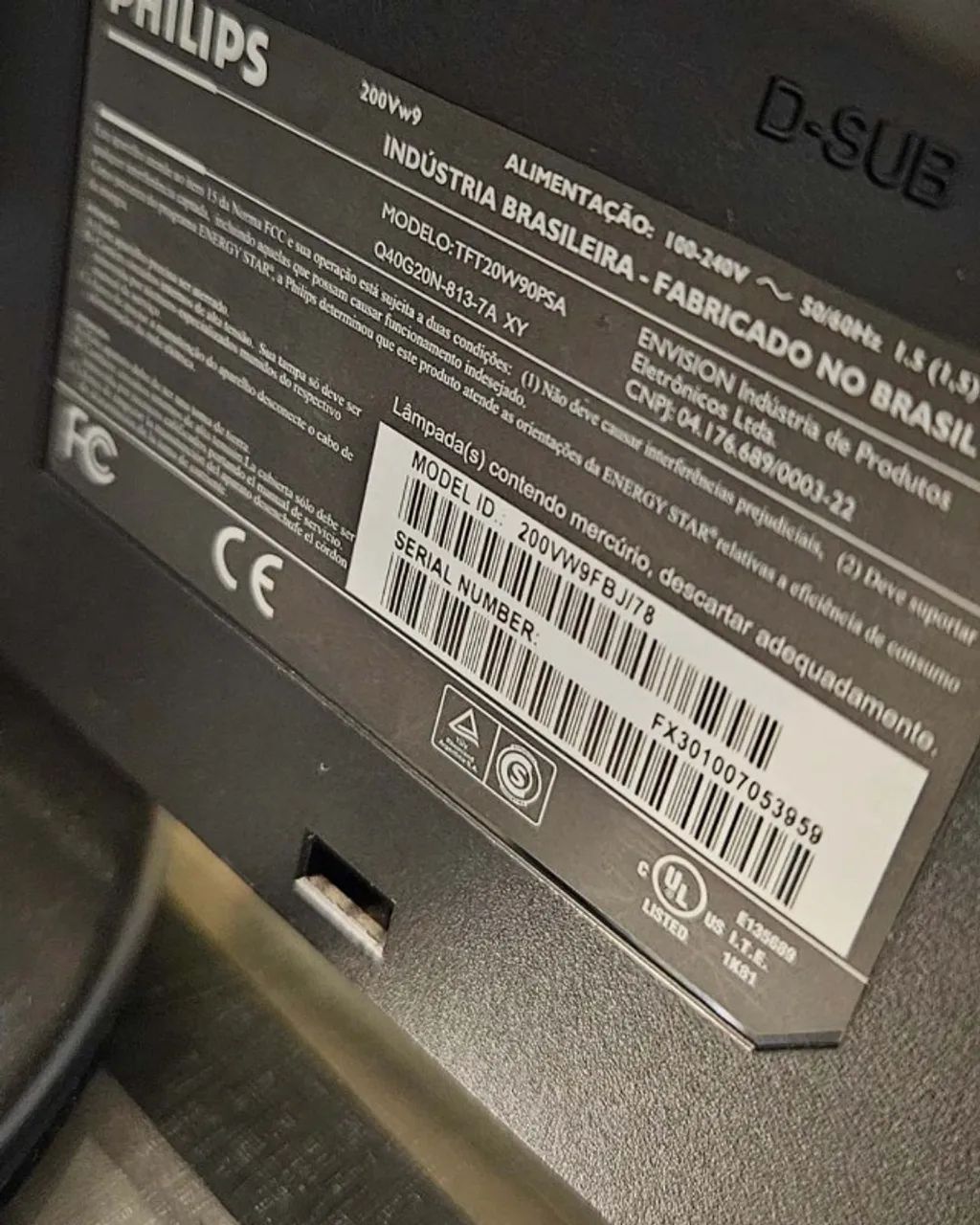 Monitor Philips 200Vw9 - Foto 2