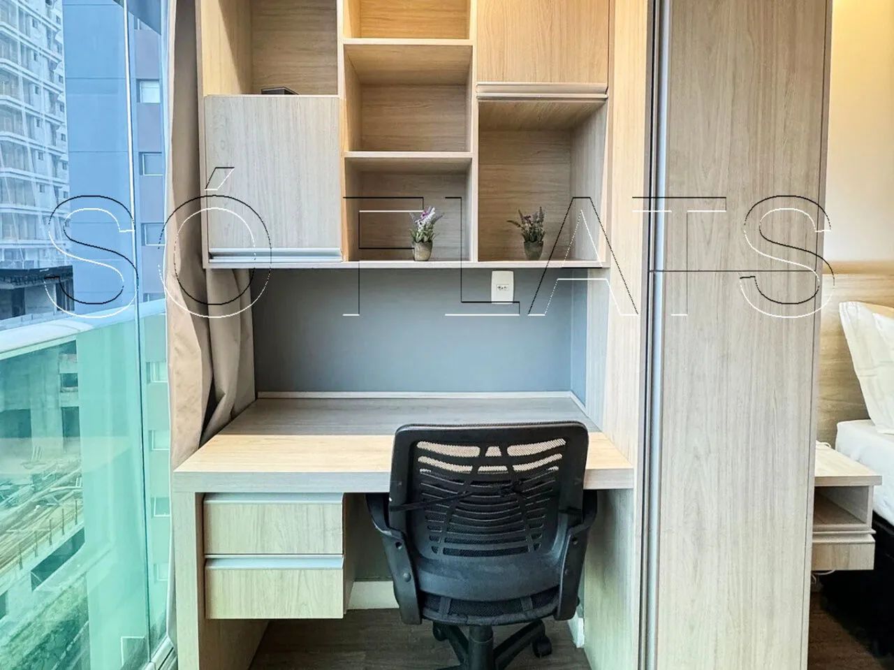 Studio mobiliado à venda em Perdizes no VN Turiassu com varanda e lazer completo - Foto 5
