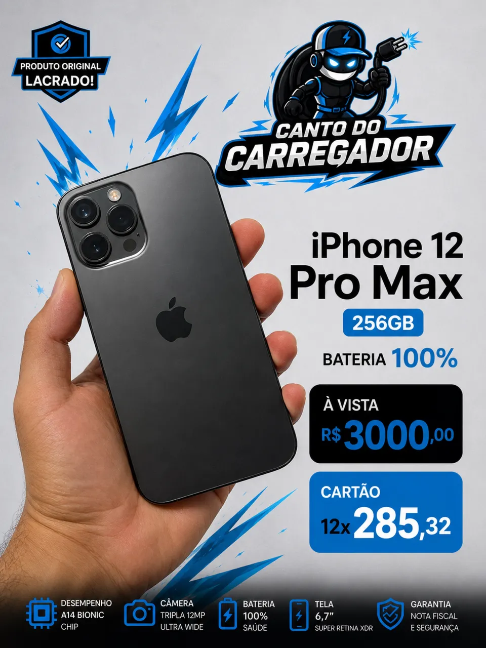 iPhone 13 Pro Max 128gb batería 85% - Celulares e Smartphones