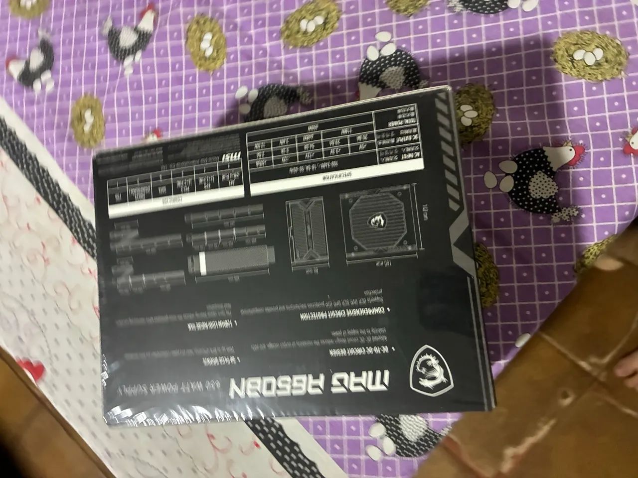 ? FONTE MSI MAG A650BN 650W ? NOVA E LACRADA! - Foto 3