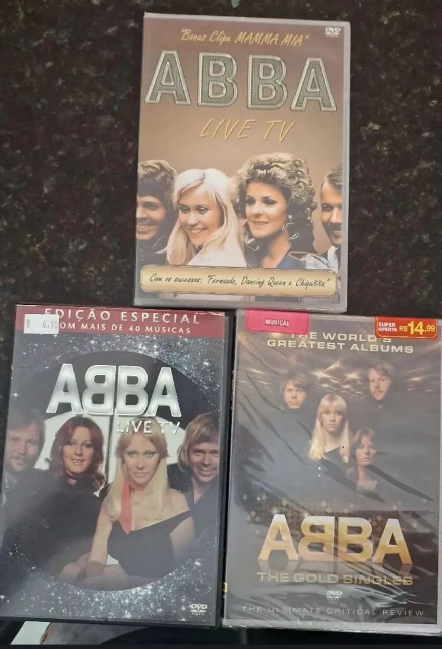 Coleção Dvds ABBA