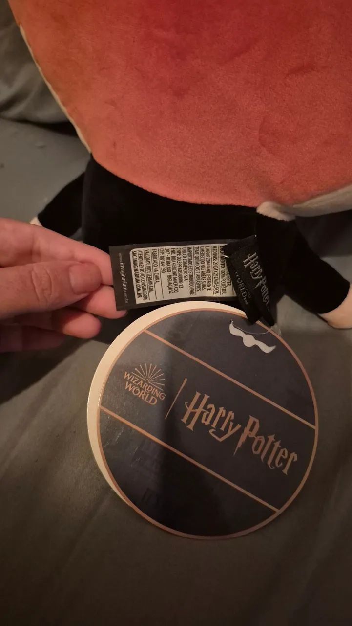 Almofada pelucia harry potter imaginarium Rony - Foto 3