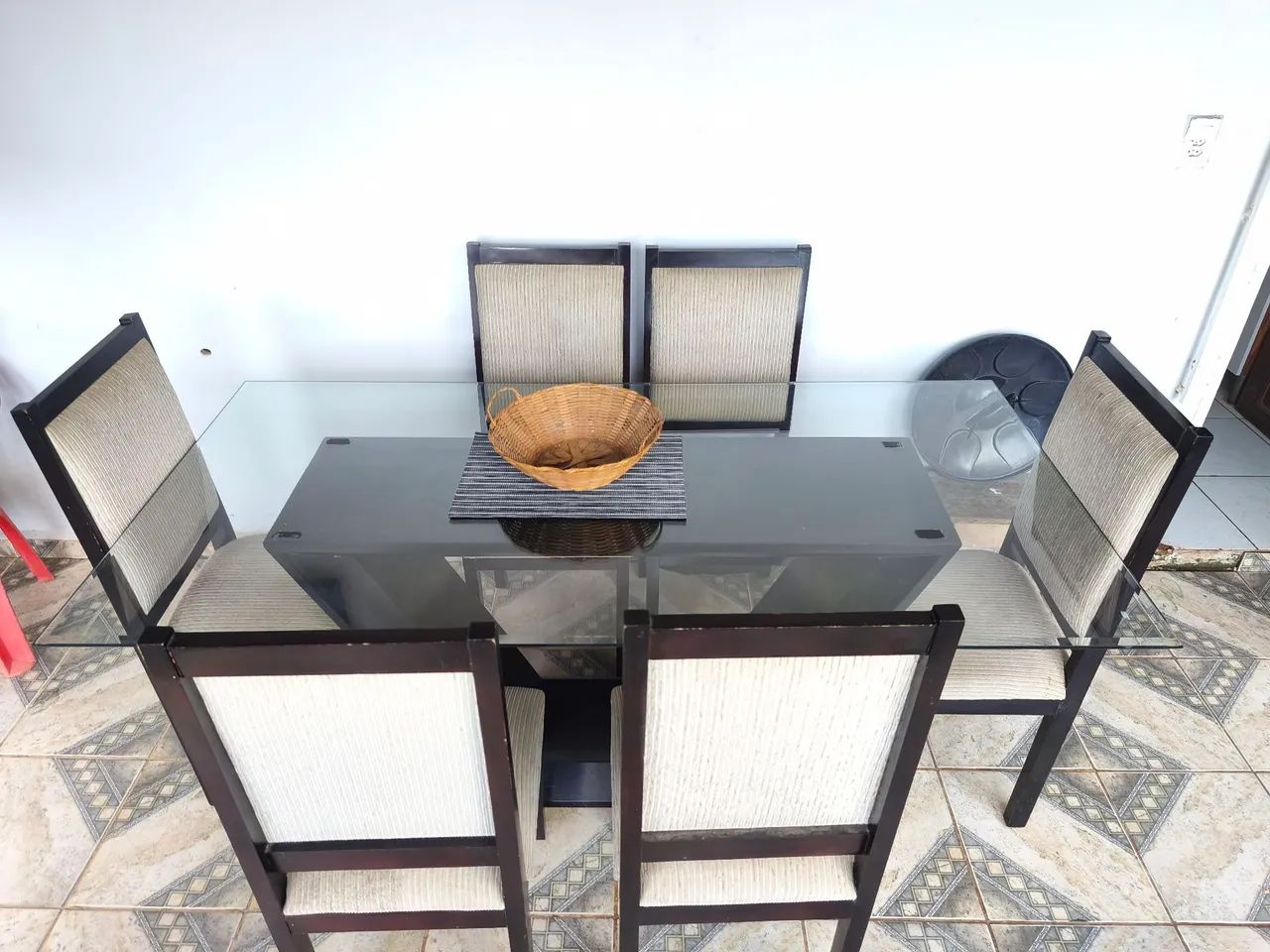 Mesa 6 com 6 cadeiras