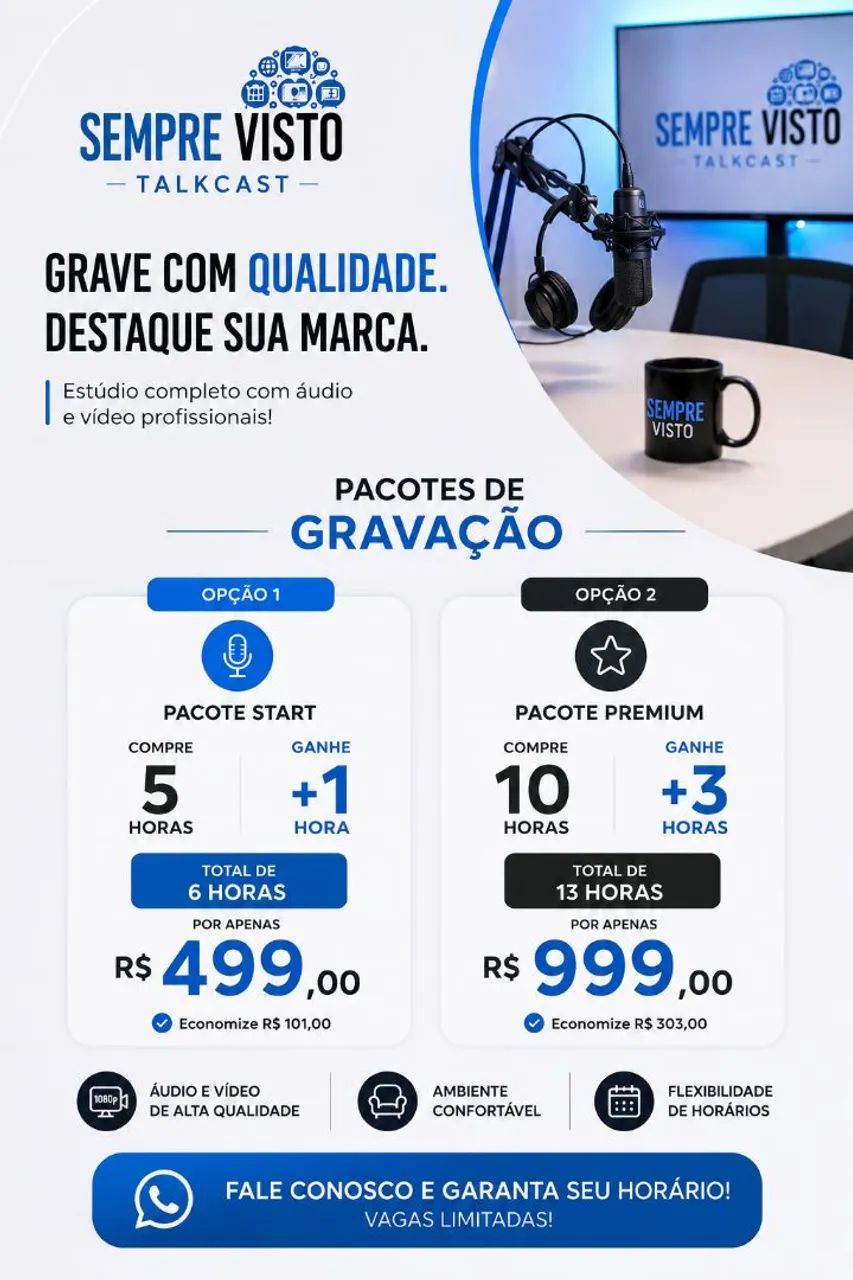 Gravacao Talkshow