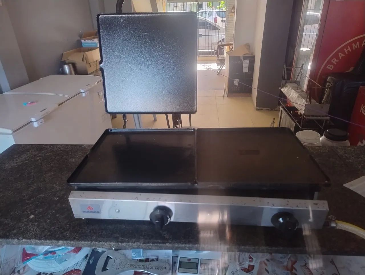 Vende_se estufa e sanduicheira com chapa - Foto 5