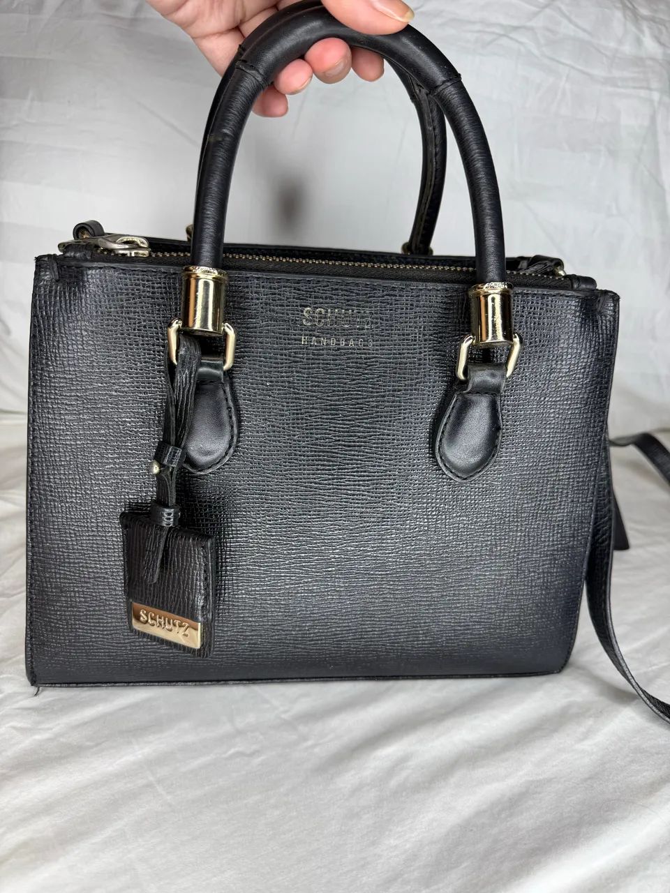 Bolsa Schutz Lorena couro Original 