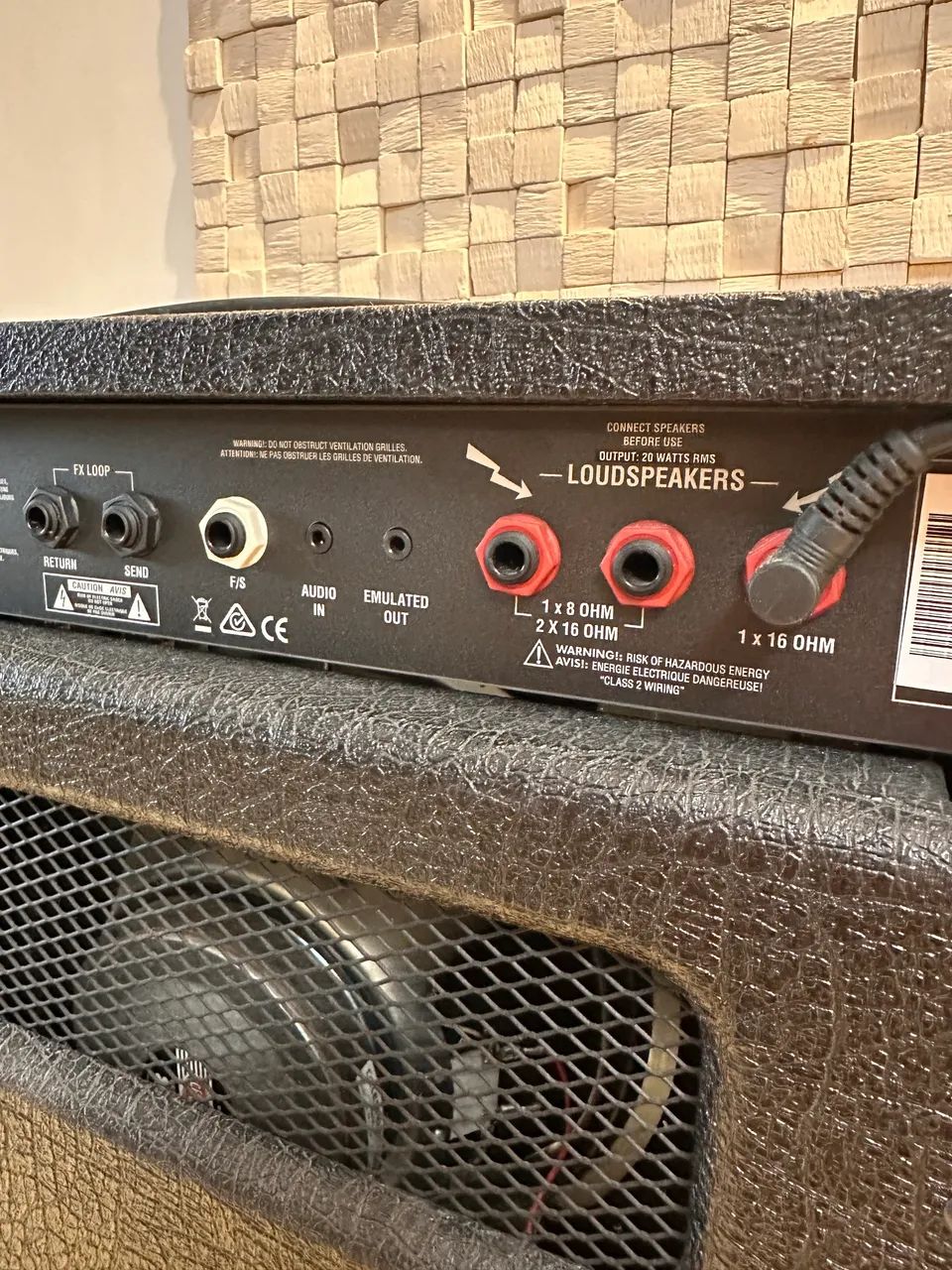 Amplificador Marshall DSL20CR Valvulado 20w - Foto 5