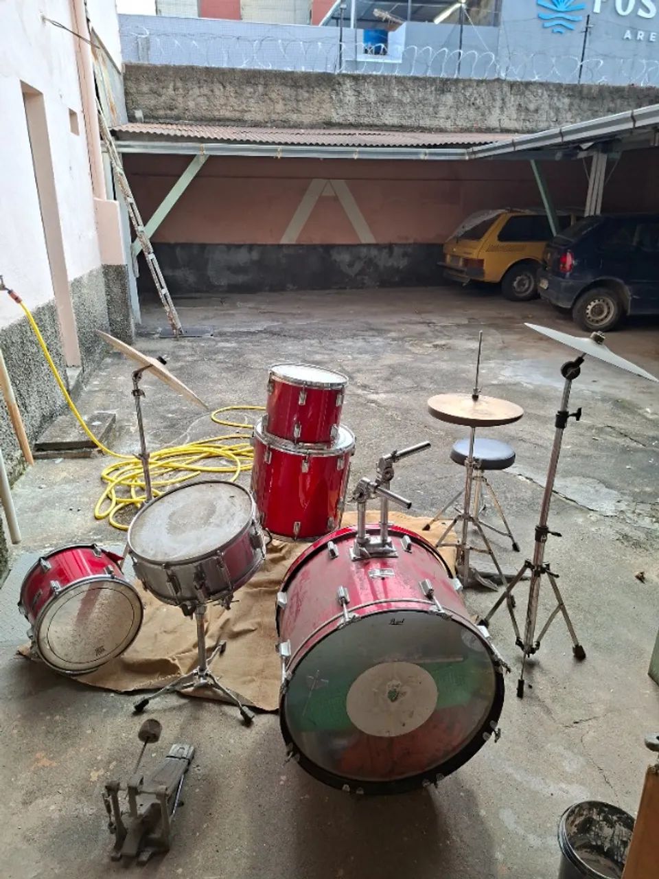 Bateria Pearl Forum completaça - Foto 3