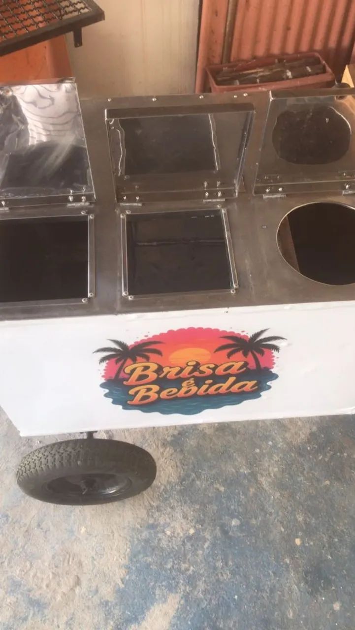 Vendo Carrinho de Bebidas