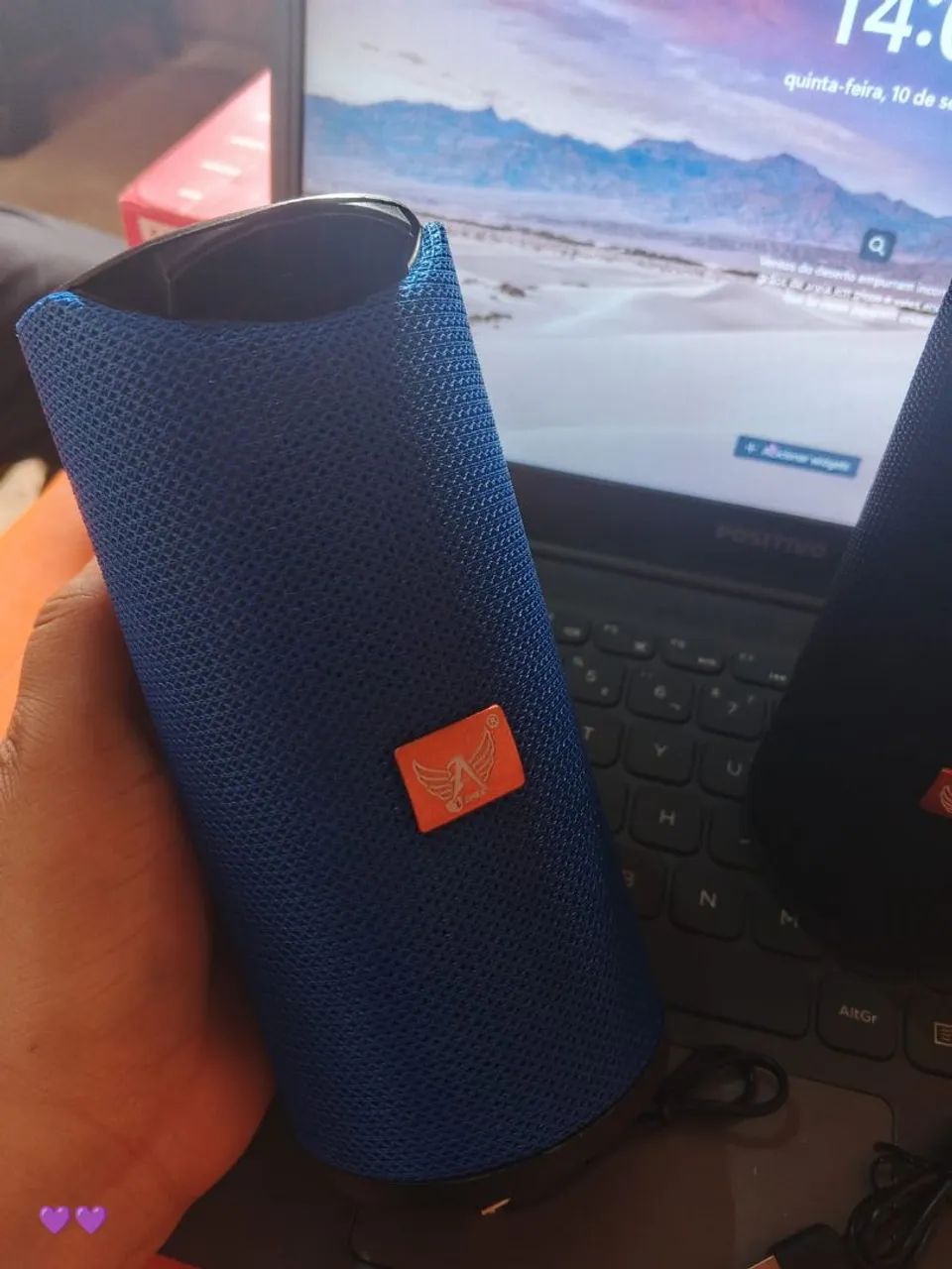 Caixa de som portátil Bluetooth  - Foto 2