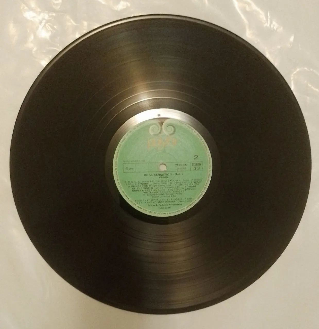 Cream - Rock Sensation LP Disco Vinil (VG+) - Foto 5