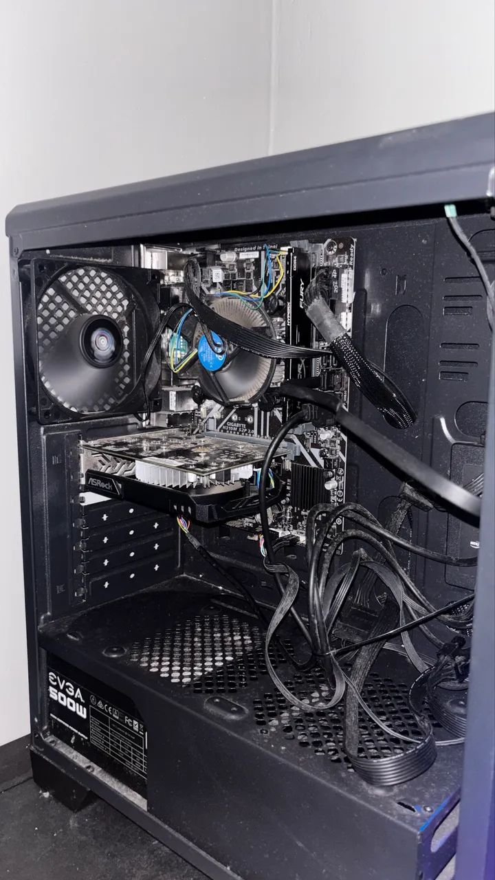 PC i5 9ª Geração + RX 550 | 8GB RAM | SSD 240GB   - Foto 4