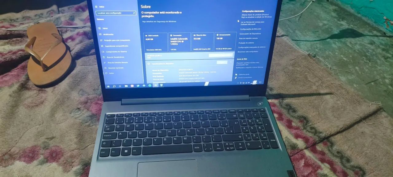 Notebook Lenovo IdeaPad 3 15IGL05