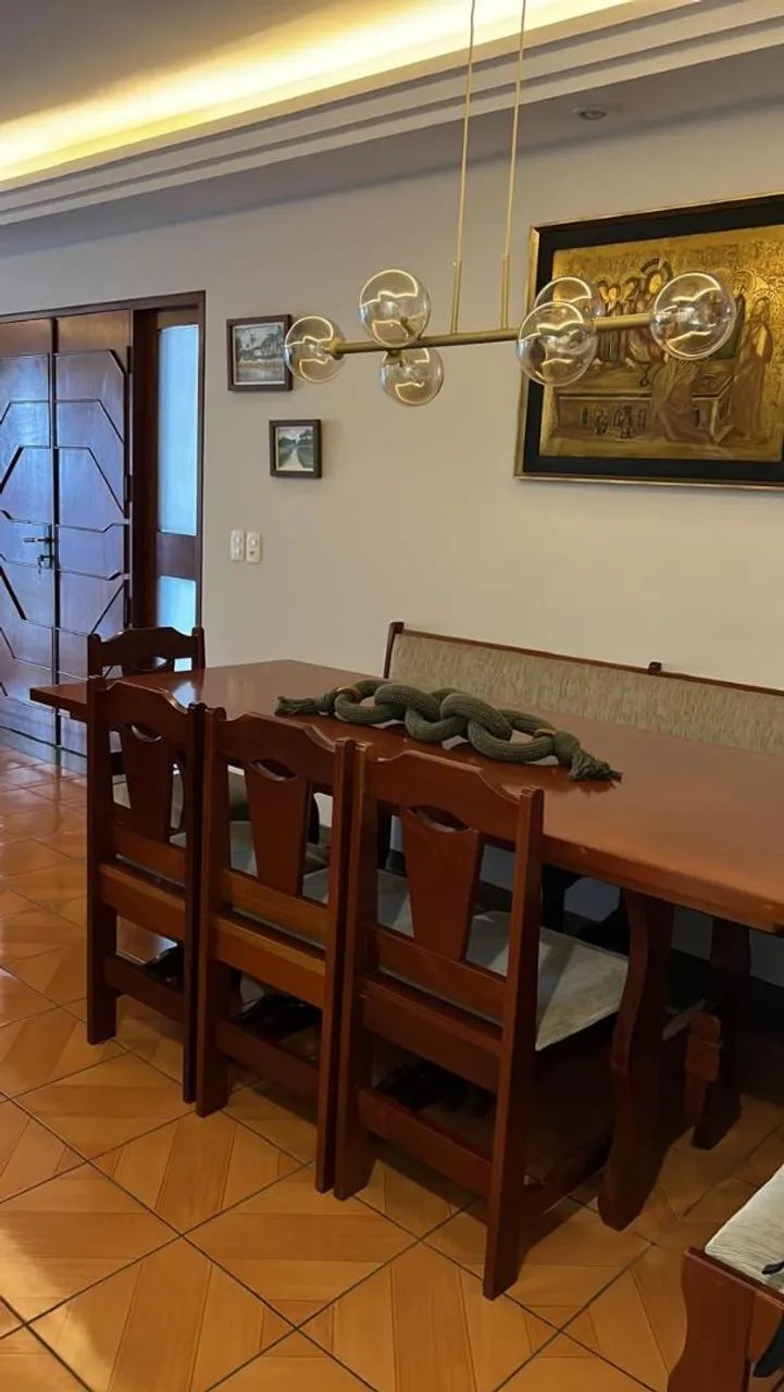 Mesa com canto alemão em madeira nobre - Foto 2