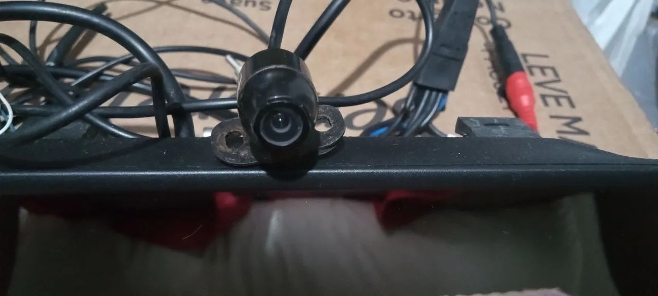 Retrovisor de câmara de ré compreto com os cabos  - Foto 4