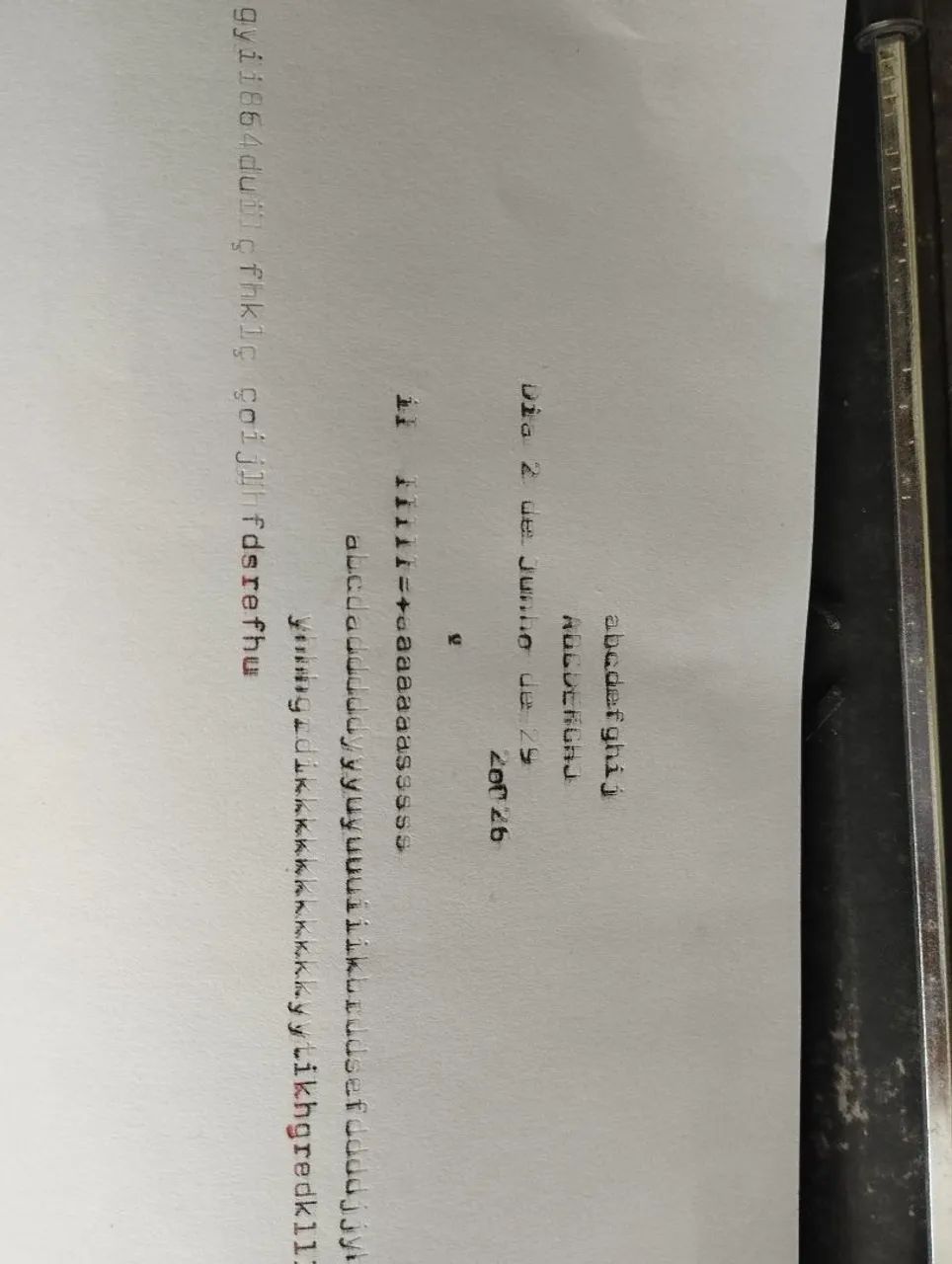 Máquina de escrever - Foto 3