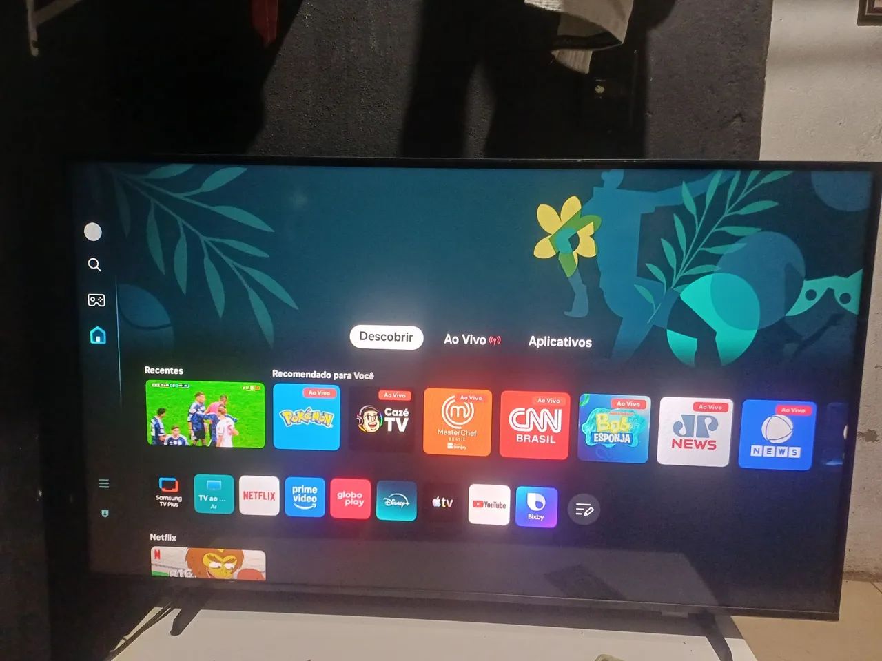 Televisao smart 43 polegadas sansung 
