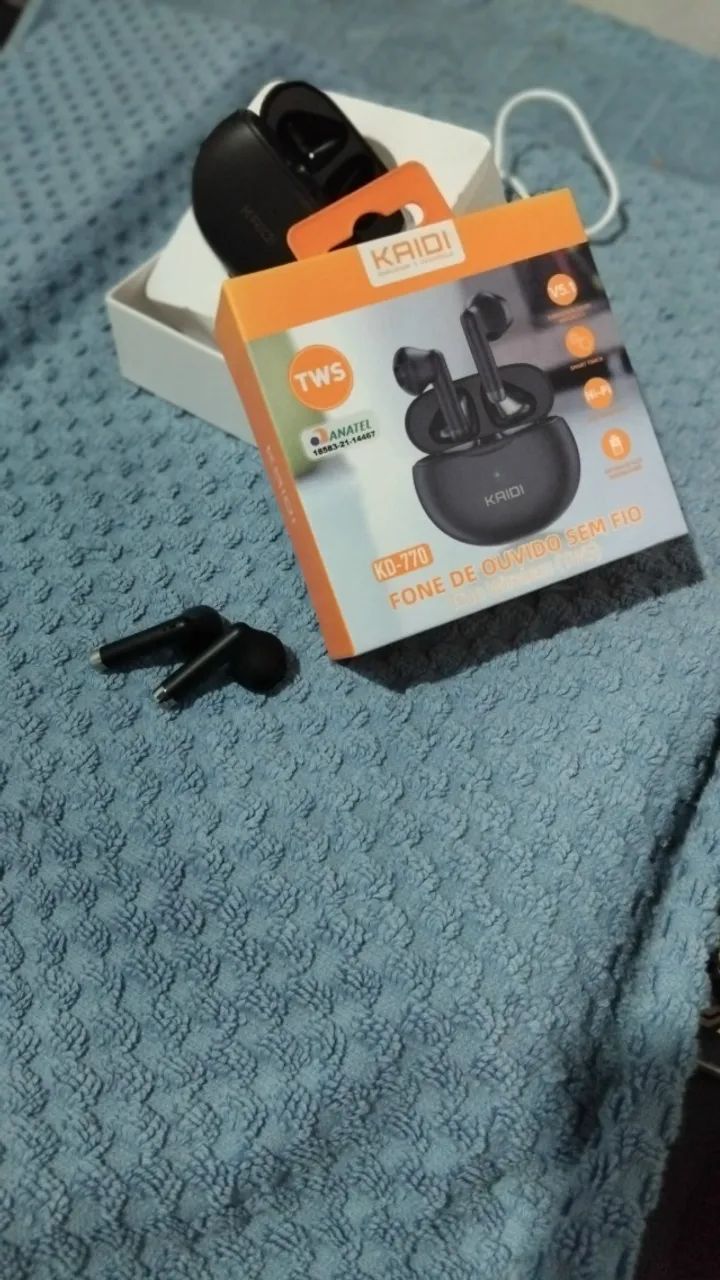 Fones de ouvido Bluetooth KAIDI - Foto 5