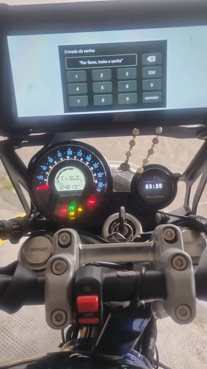 Super meteoro Blue com 7k de acessórios, comprar e andar. - Foto 4