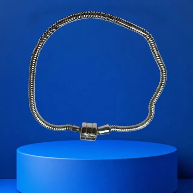 Pulseira Berloqueira de Prata - Foto 2