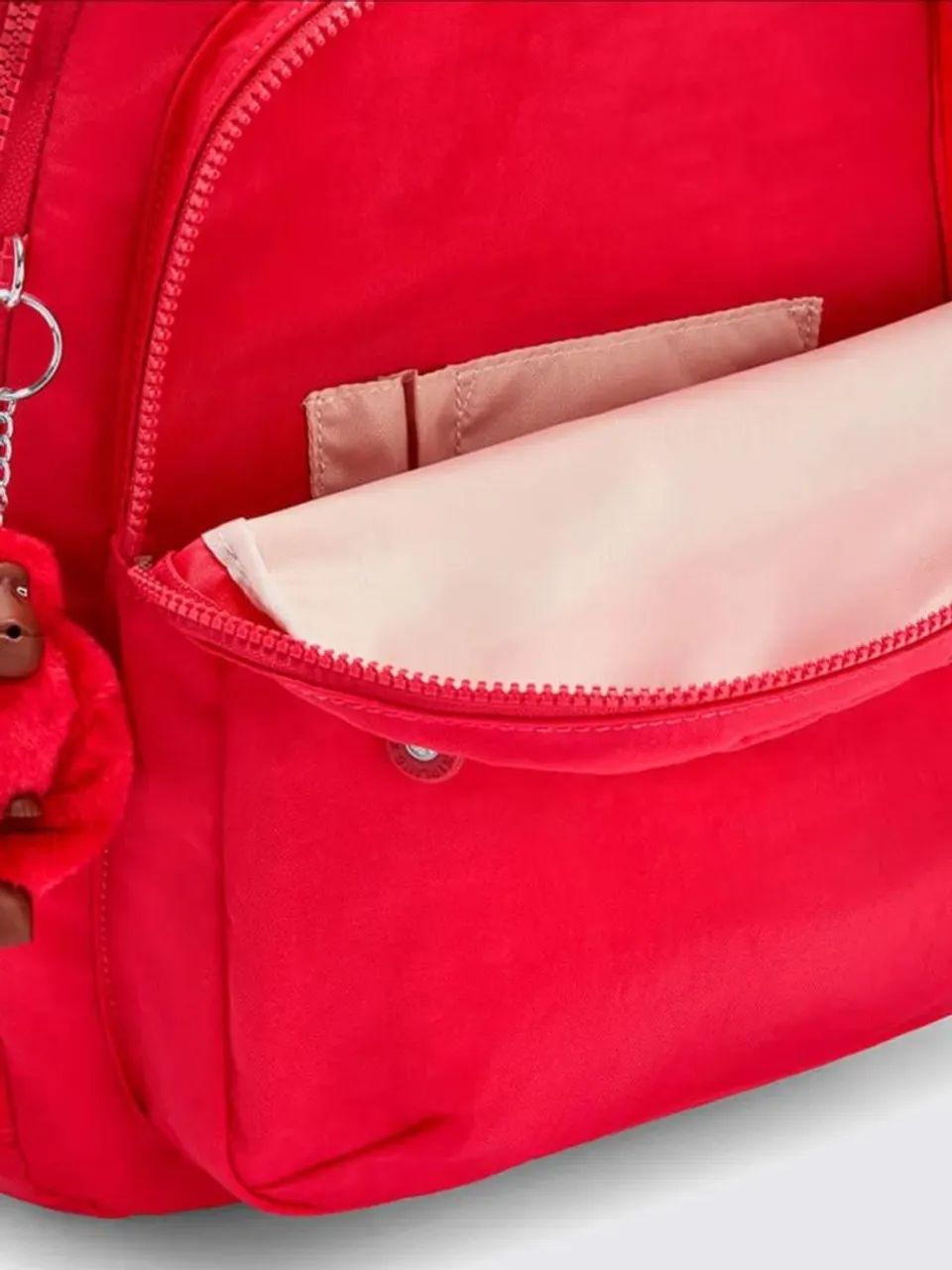 Mochila Kipling Soul Original NOVA - G - True Pink - Foto 4